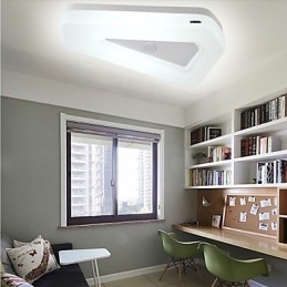 Lampa Medföljer Flush Mount Modern Contemporary Metal