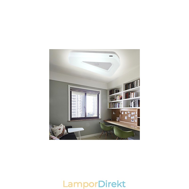 Lampa Medföljer Flush Mount Modern Contemporary Metal
