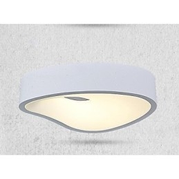 Pendellampor 1 Ljus Modern Vit Metall Och Akryl