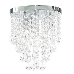 Semi Flush Mount Med 4 Lampor