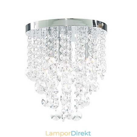 Semi Flush Mount Med 4 Lampor