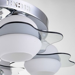 Modern Taklampa Flush Mount 3 Lampor Contemporary Metal
