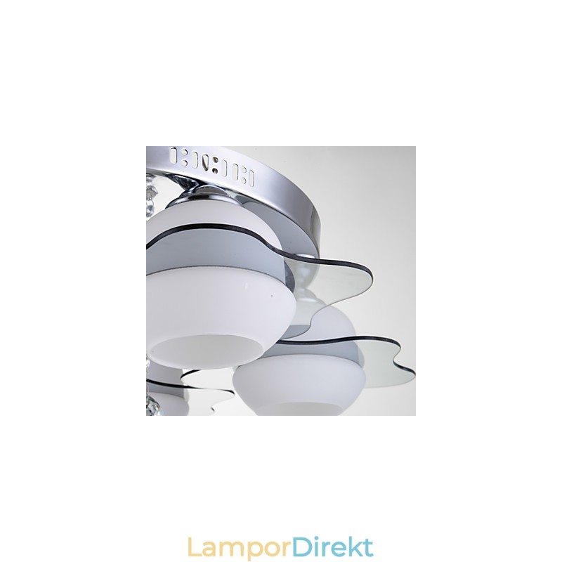 Modern Taklampa Flush Mount 3 Lampor Contemporary Metal