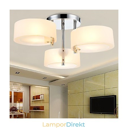 Flush Mount Modern Contemporary 3 Lights Ceiling Light Metal Flush Mount Modern Contemporary 3 Lights Ceiling Light Metal
