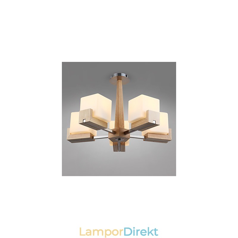 Flush Mount Mini Style Modern Contemporary Bamboo