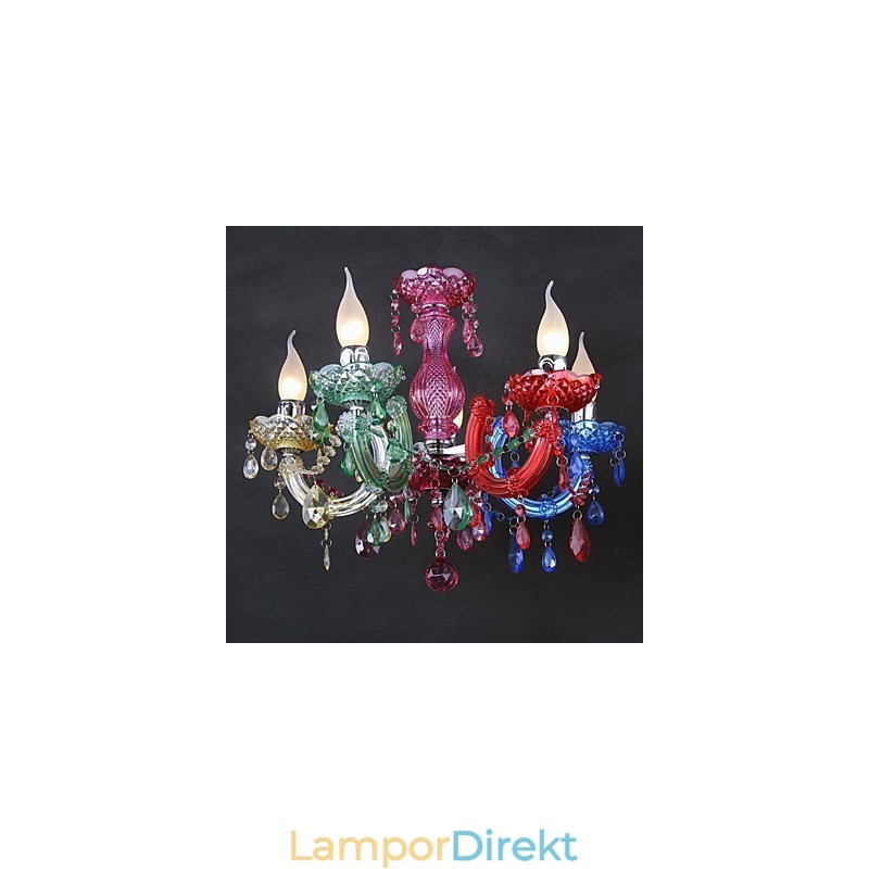 Taklampor 5 Ljus Enkel Modern Konstnärlig