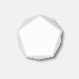 Modern Samtida Målning Metal Flush Mount