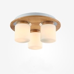 Hög Ljusstyrka Original Trä Moderna Taklampor Lantlig Stil