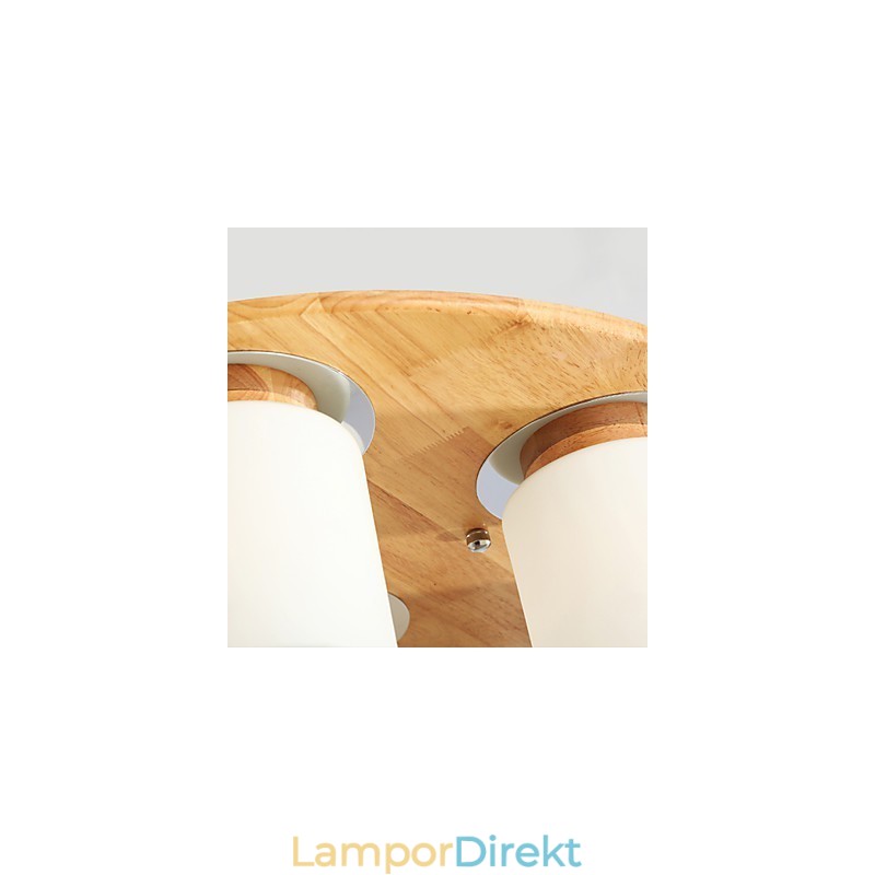 Hög Ljusstyrka Original Trä Moderna Taklampor Lantlig Stil