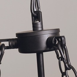 Traditionell Klassisk, Vintage, Elektropläterad Ljuskrona I Ministil