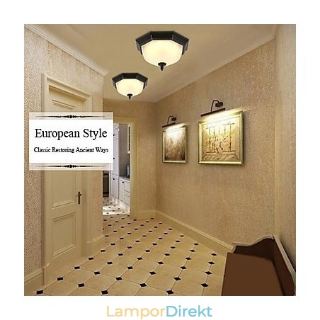 Traditionell Klassisk Retro Mini Style Andra Metall Flush Mount Traditionell Klassisk Retro Mini Style Andra Metall Flush Mount