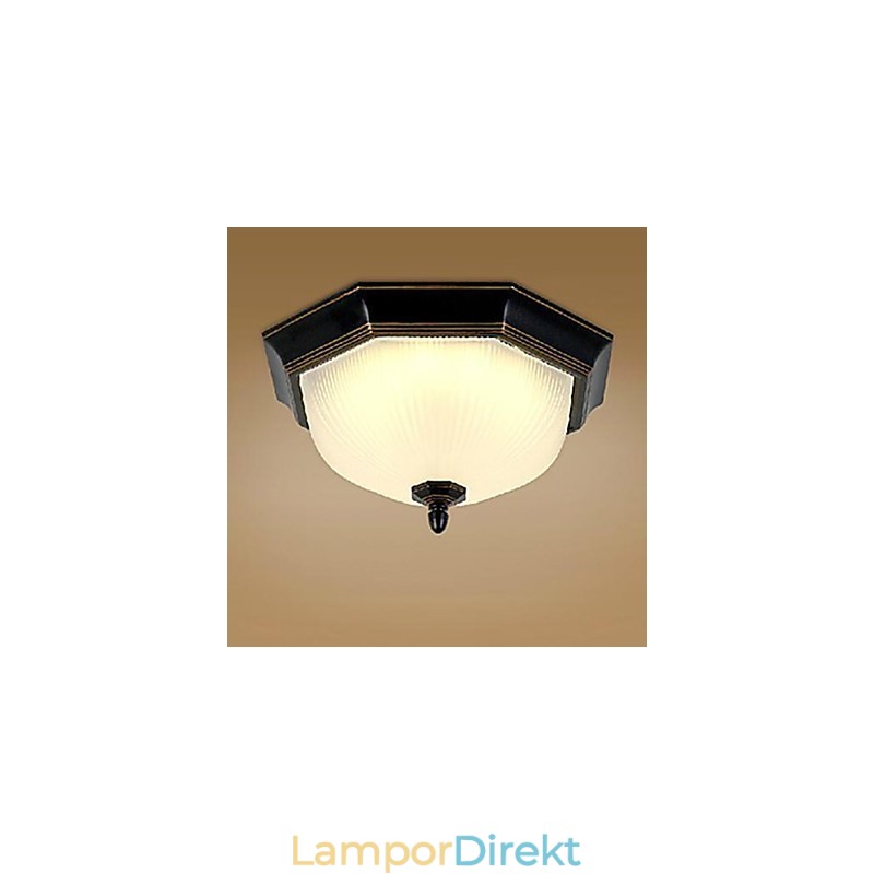 Traditionell Klassisk Retro Mini Style Andra Metall Flush Mount