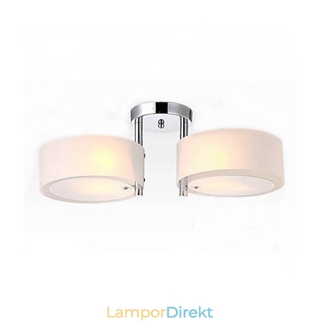 Flush Mount Modern Contemporary 2 Lights Ceiling Light Metal Flush Mount Modern Contemporary 2 Lights Ceiling Light Metal