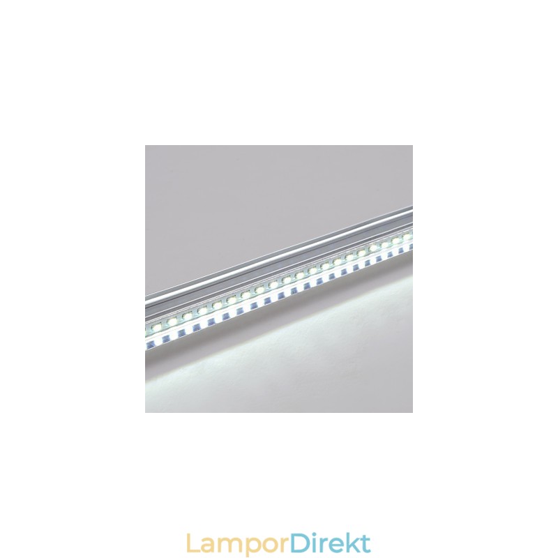 Integrerad Takljuspanel Lampa Vit Kant