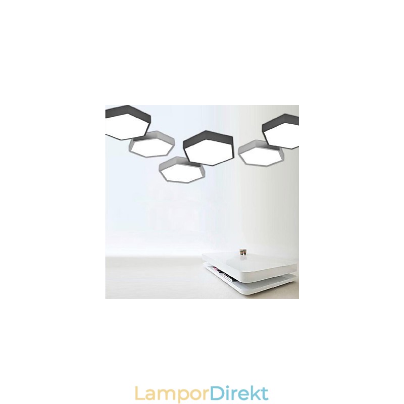 Absorbera Dome Light Hexagonal Geometry Lights Lampa