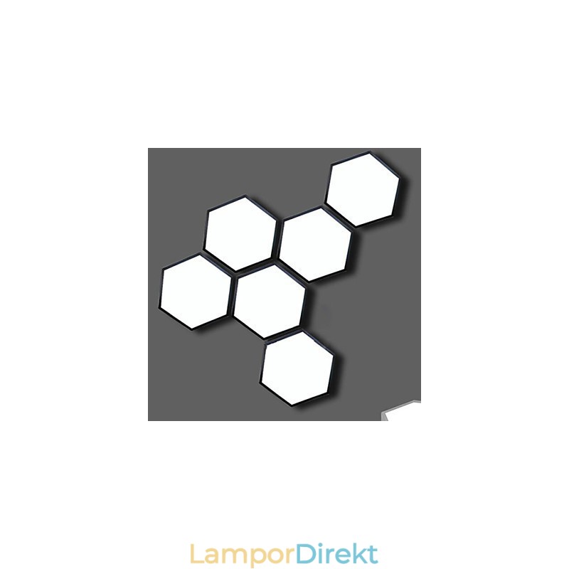 Absorbera Dome Light Hexagonal Geometry Lights Lampa