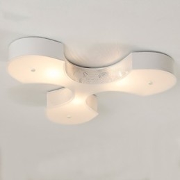 Bidesen Simple European Style Modern Lighting Lamps Large Clover Taklampor