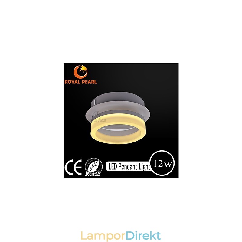 90Lm Varmvit Pendellampa 12W