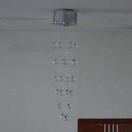 Lyxig Kristalllampa
