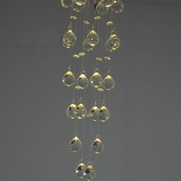Lyxig Kristalllampa