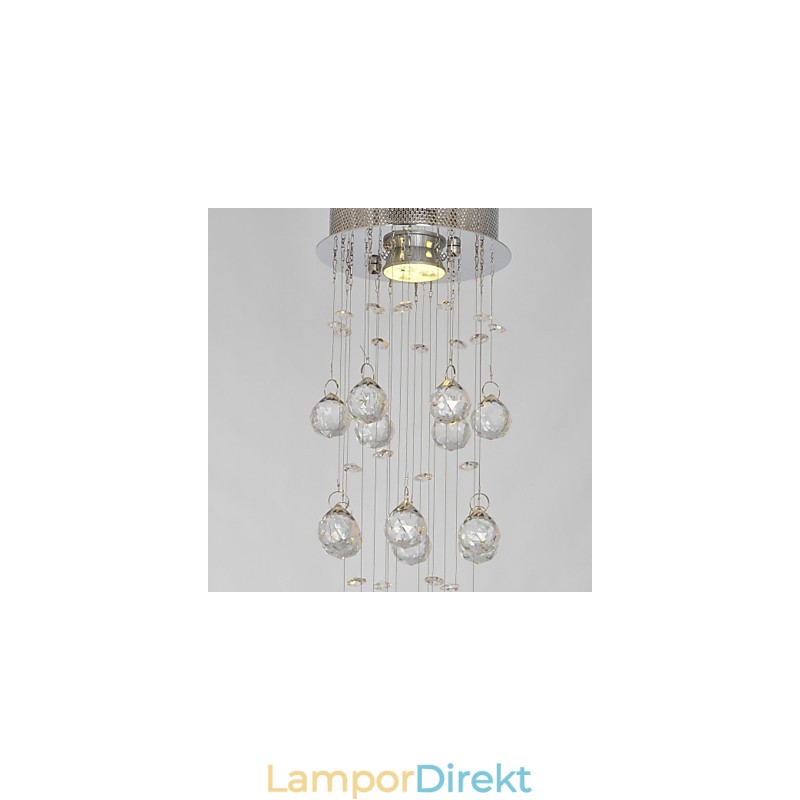 Lyxig Kristalllampa