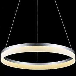 Runt Taklampa Modern Akryllampor Belysning Lyxig Enkelring Taklampor Armaturer