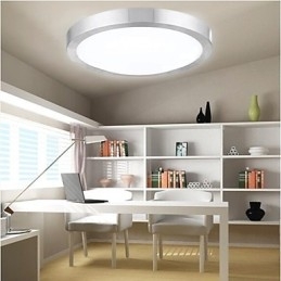 Flush Mount Lights Light Round Enkel Modern Diameter 35Cm