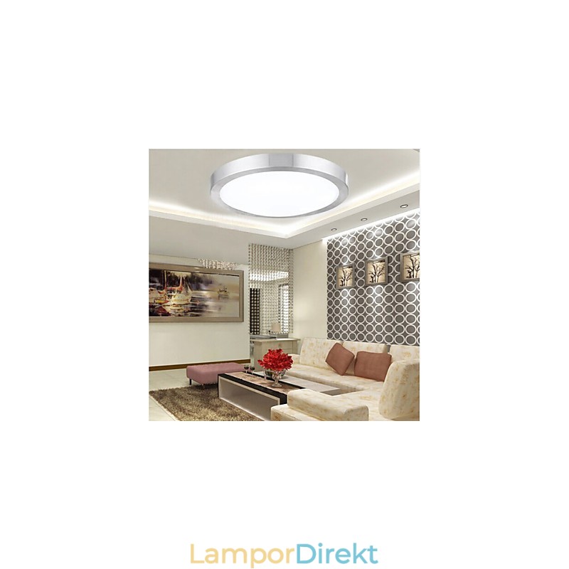 Flush Mount Lights Light Round Enkel Modern Diameter 35Cm