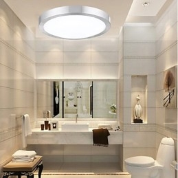 Flush Mount Lights Light Round Enkel Modern Diameter 35Cm