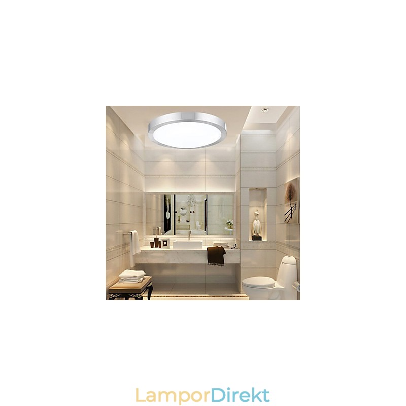 Flush Mount Lights Light Round Enkel Modern Diameter 35Cm