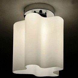 Strålkastare Och Lyktor Glasmoln Absorberar Dome Light Pendel Light