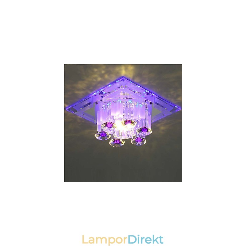 Kristalllampa Smd Creativetube Spotlight Absorbera Kupolljus