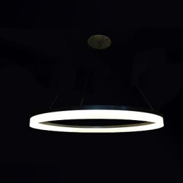 Runt Taklampa Modern Akryllampor Belysning Lyxig Enkelring Taklampor Armaturer