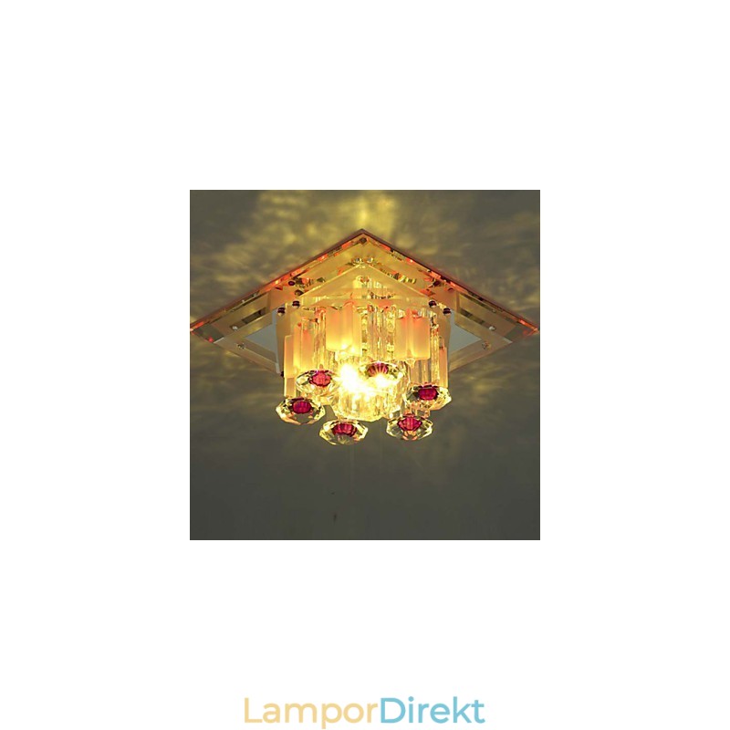 Kristalllampa Smd Creativetube Spotlight Absorbera Kupolljus