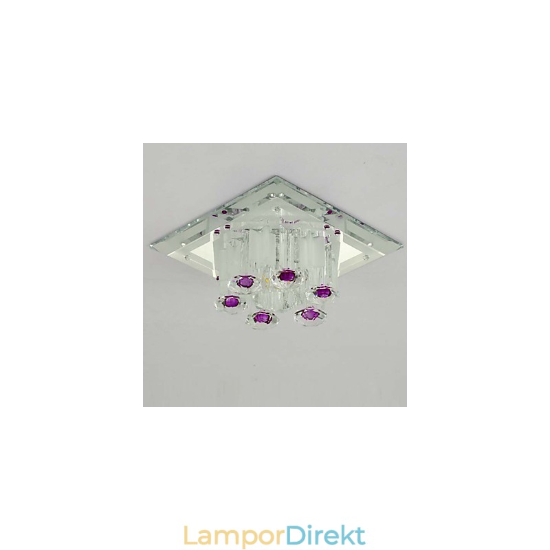 Kristalllampa Smd Creativetube Spotlight Absorbera Kupolljus