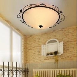 32Cm Europe Type Style Rural Classical Absorb Dome Light Lamp
