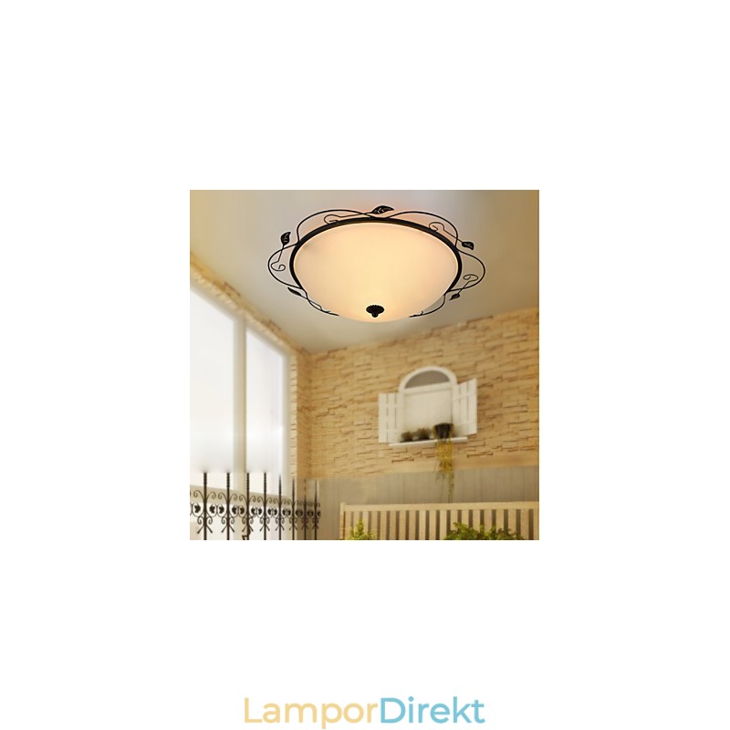 32Cm Europe Type Style Rural Classical Absorb Dome Light Lamp