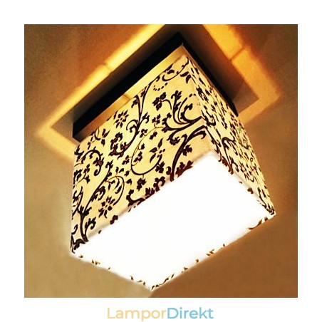 Modern Samtida Målning Metal Flush Mount Modern Samtida Målning Metal Flush Mount