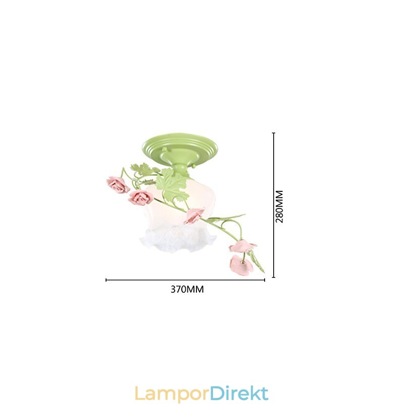 Alla Hjärtans Dag Rose Garden Blommor Och Växter Absorberar Kupolljus