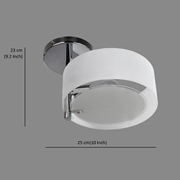 Stil Flush Mount Modern Contemporary Outdoors Metal
