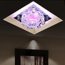 Fyrkantig Smittkoppslampa Light Crystal Light Creatives Dome Light Tube Lamp Light
