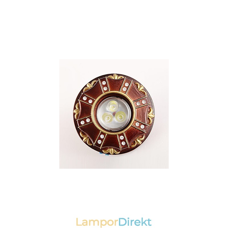 Spotlights Mini Style Traditionell Klassisk Resin