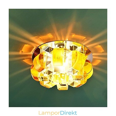 12*4.5Cm Kristalllampa Smd Creativetube Spotlight Absorbera Kupolljus 12*4.5Cm Kristalllampa Smd Creativetube Spotlight Absorbera Kupolljus
