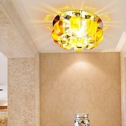 12*4.5Cm Kristalllampa Smd Creativetube Spotlight Absorbera Kupolljus