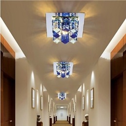 12*4.5Cm Kristalllampa Smd Creativetube Spotlight Absorbera Kupolljus