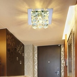 12*4.5Cm Kristalllampa Smd Creativetube Spotlight Absorbera Kupolljus