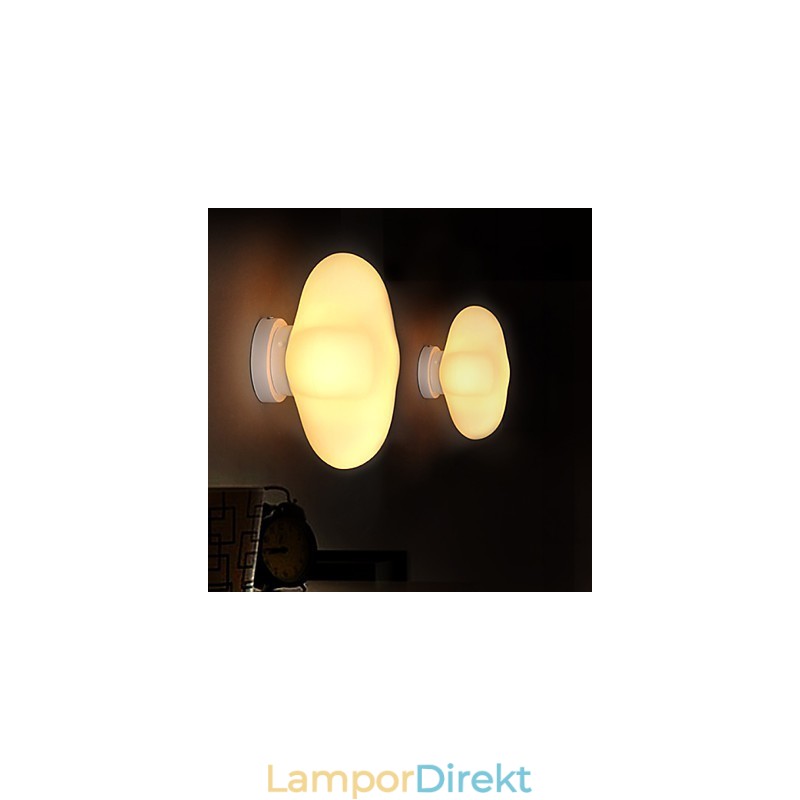 22*22Cm Samtida Och Sammandragen Enkelhuvud Lucky Grass Glaskupolljus