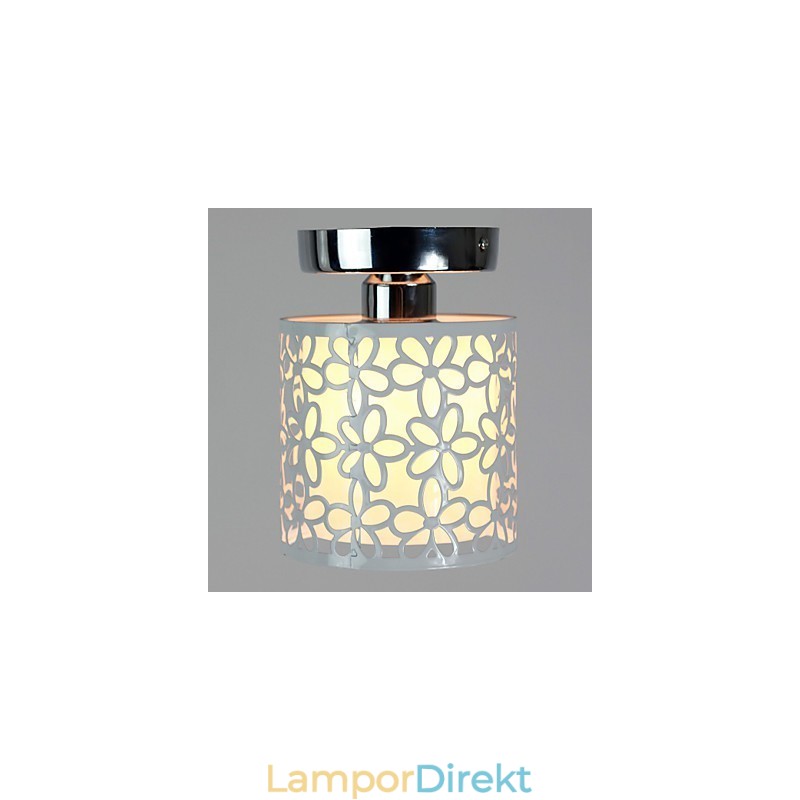 Modern Samtida Mini Style Målning Metal Flush Mount
