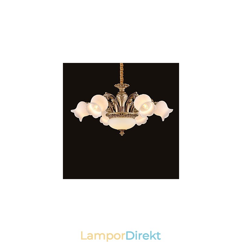 Modern Samtida Andra Metall Ljuskrona