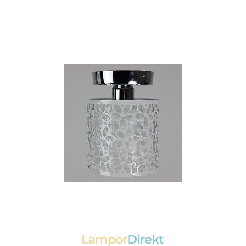 Modern Samtida Mini Style Målning Metal Flush Mount